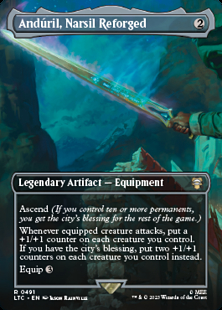 Andúril, Narsil Reforged